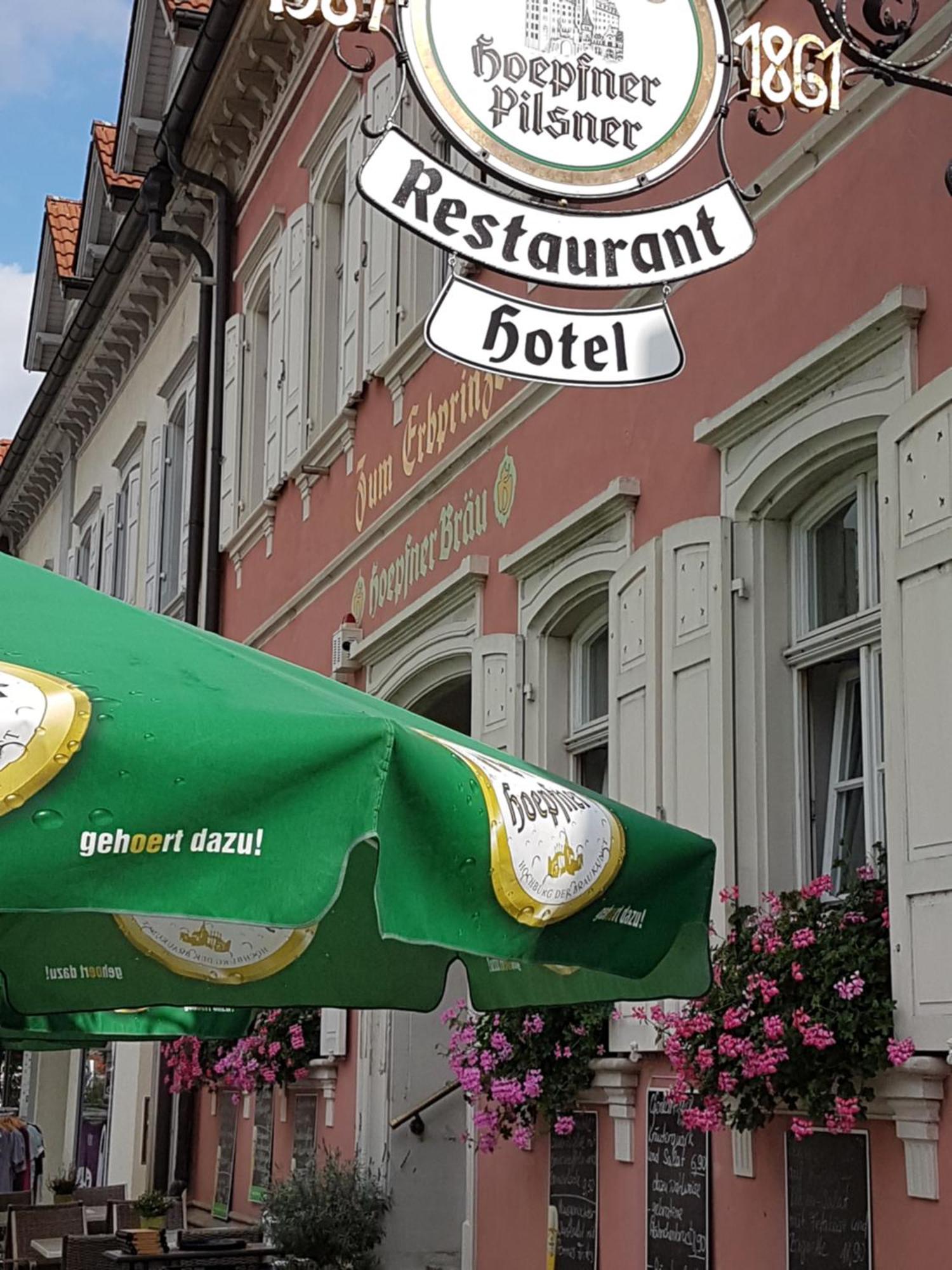 Hotel Restaurant Erbprinz Walldorf Walldorf  Exterior foto