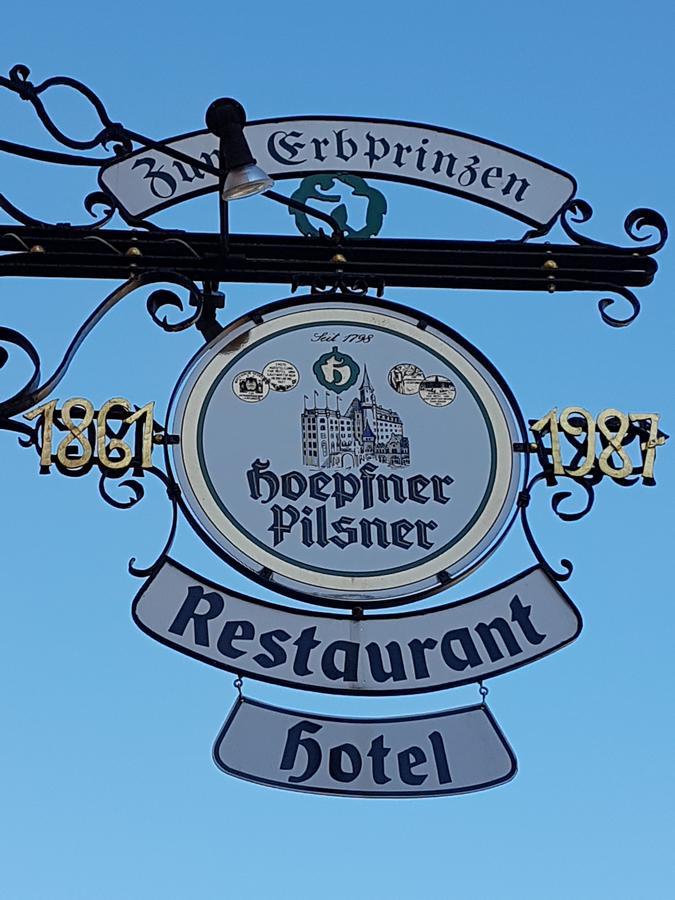 Hotel Restaurant Erbprinz Walldorf Walldorf  Exterior foto